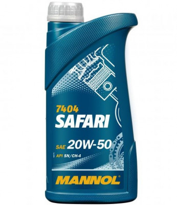 Ulei Motor Mannol Safari 20W-50 1L MN7404-1 foto