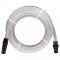 Furtun de aspirație cu conectori PVC transparent 1&quot; 10 m PVC