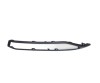 Ornament grila bara protectie, spoiler Skoda Superb (3v), 2019-06.2024, montare fata, dreapta, negru/negru, RapidAuto