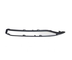 Ornament grila bara protectie, spoiler Skoda Superb (3v), 2019-06.2024, montare fata, dreapta, negru/negru, RapidAuto
