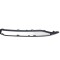 Ornament grila bara protectie, spoiler Skoda Superb (3v), 2019-06.2024, montare fata, dreapta, negru/negru, RapidAuto