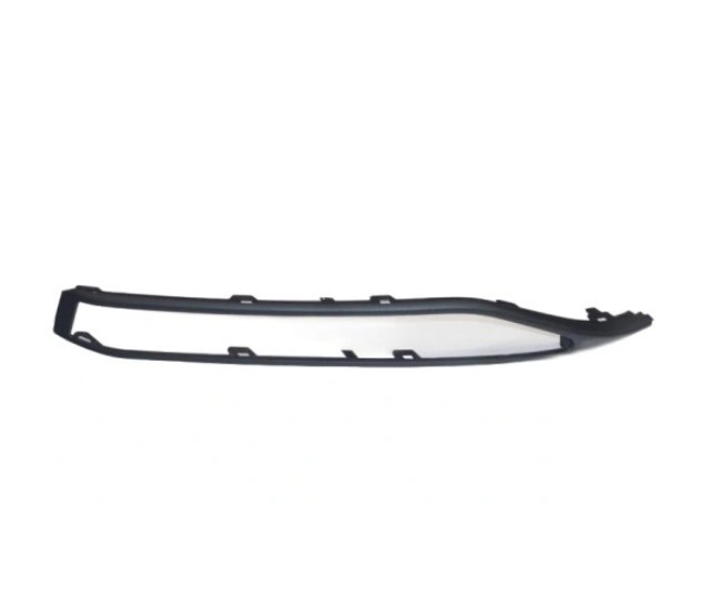 Ornament grila bara protectie, spoiler Skoda Superb (3v), 2019-06.2024, montare fata, dreapta, negru/negru, RapidAuto