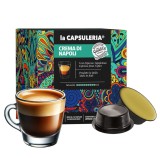 Cafea Crema di Napoli Mio, 128 capsule compatibile Lavazza&reg;* a Modo Mio&reg;*, La Capsuleria