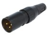 Mufă XLR Tată 3 PIN Drept pe Cablu, DELTRON