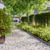 vidaXL Borduri de gazon 10 buc Antracit 10x103 cm Oțel laminat la rece 860132