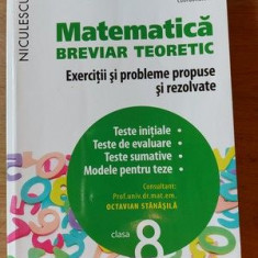 Matematica Breviar teoretic Exercitii si probleme propuse si rezolvate Clasa a 8 a Petre Simion