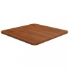 VidaXL Blat de masă pătrat maro &icirc;nchis 40x40x1,5 cm lemn stejar tratat 343014