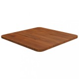 VidaXL Blat de masă pătrat maro &icirc;nchis 40x40x1,5 cm lemn stejar tratat