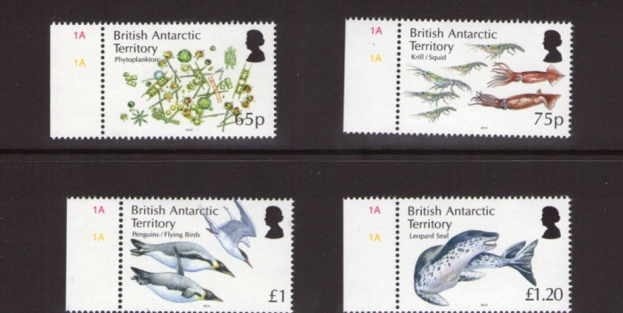 272-BAT 2014-PESTI-Viata marina Mi 683-686-Serie de 4 timbre nestampilate MNH