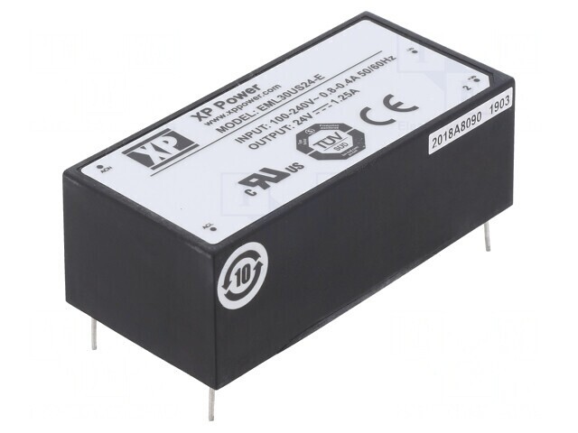Convertor AC/DC 30W 24VDC EML30US24-E
