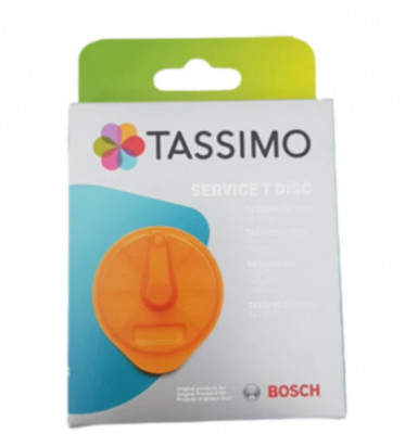 Disc Original Pentru Decalcifiere Bosch Tassimo T Disc Portocaliu 17001491 foto