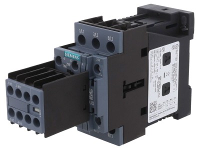 Contactor 3-Pole 24VDC 3RT2026-1BB44 foto