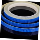 Banda Autoadeziva Fosforescenta Albastru pentru Tuning Masina, Motocicleta, pentru Decorare Bicicleta si Trotineta, pentru Semnalizare si Vizibilitate