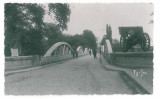 1774 - TARGU-JIU, Bridge, Romania - old postcard, real PHOTO - unused, Necirculata, Fotografie