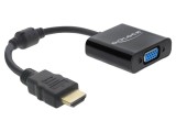 Convertor HDMI mufă la VGA soclu, Full HD 1080p, 0,15m, negru