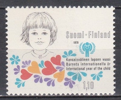 Finlanda 1979 - Anul Internațional al Copilului, MNH foto