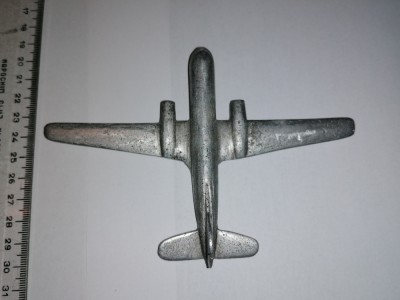 MACHETA VECHE AVION METAL foto