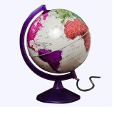 Glob Pamantesc Fizic Iluminat 26cm Seven Colors G047 SSV