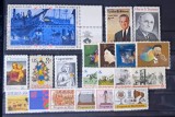 Lot Timbre SUA Statele Unite 1973 Bicentenar Boston Tea Party Președinți Nicolaus Copernicus Electronică Neștampilate - A0023