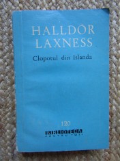 HALLDOR LAXNESS - CLOPOTUL DIN ISLANDA