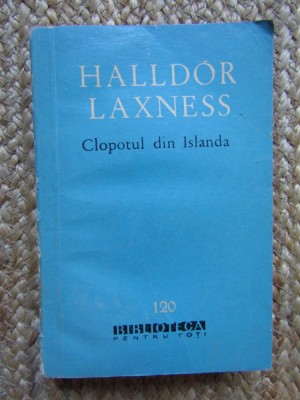 HALLDOR LAXNESS - CLOPOTUL DIN ISLANDA foto