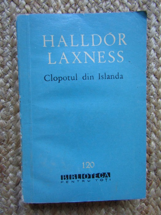HALLDOR LAXNESS - CLOPOTUL DIN ISLANDA