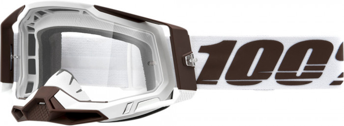 Ochelari cross/atv 100% Racecraft 2 Sbird, lentila transparenta, culoare rama al Cod Produs: MX_NEW 26013075PE