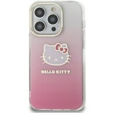 Husa pentru Samsung Galaxy A55 5G - Hello Kitty Hardcase IML Gradient Electrop Kitty Head (HKHCSA55HDGKEP) - Pink