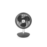 Ventilator portabil Zilan ZLN-4000, 5W, incarcare USB, 4 viteze, Gri