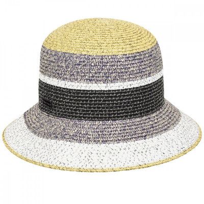 Palarie Betmar Catherine Braided Cloche Multicolor - Cod 905698 foto