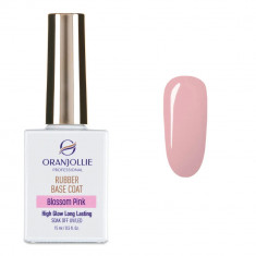 Rubber Base Coat Blossom Pink 15 ml Oranjollie