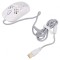 Mouse optic alb USB cu 7 butoane și cablu de 1,8m