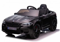 Masinuta electrica Bmw M5 Competition, baterie 24V 7Ah, 500W, scaun tapitat, dotari Premium, Drift Edition, negru foto