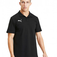 Tricou polo barbati Puma Liga Casuals Negru