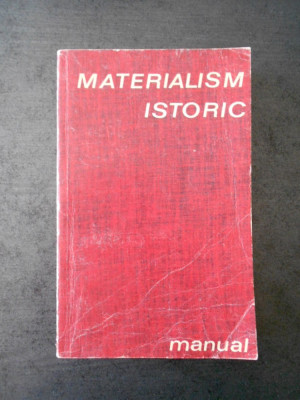 MATERIALISM ISTORIC. MANUAL (1967) foto