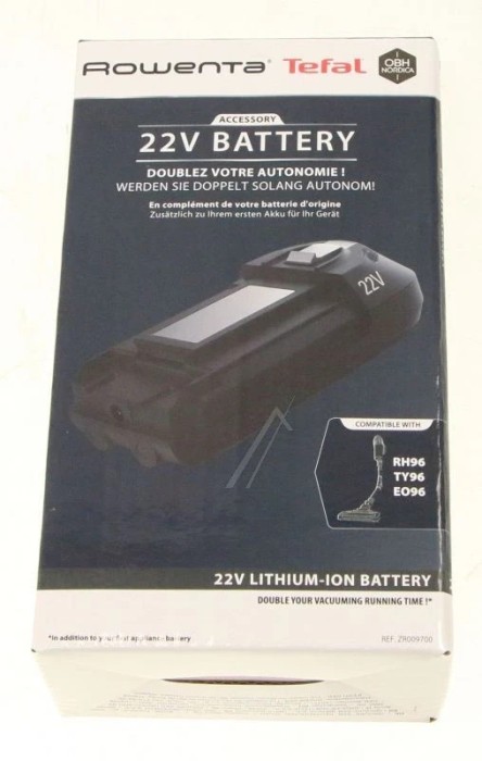 BATTERY XFORCE 22V ZR009700 pentru aspirator Rowenta GROUPE SEB