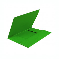Mapa din carton cu elastic Forpus 21502 verde 300 coli