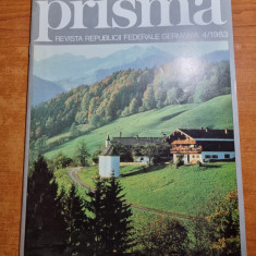 revista prisma nr.4/1983 - revista republicii federale germania