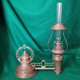 Cumpara ieftin LAMPA CU PETROL PENTRU BIROURI SI INSTITUTII - GERMANIA anii 1900, stil - JUGENDSTIL, SECESSION