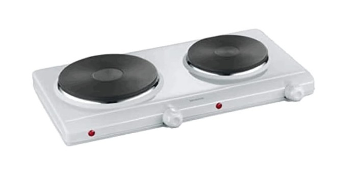 Severin S71042 Plita dubla, 2500 W, DK 1042, otel inoxidabil - SECOND