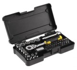 Stanley STMT82672-0 Set tubulare 1/4&quot;, 37 piese