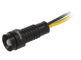 Lampă Control LED Galben/Verde 230V 11mm IP40