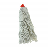 Rezerva mop din bumbac, alb, 150Gr