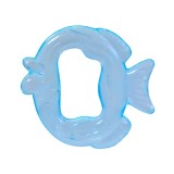 Jucarie dentitie cu apa, forma Pestisor, 8x8 cm, ATU-089032, Rosu, Oem