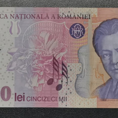 România 50000 Lei 2001 Polymer