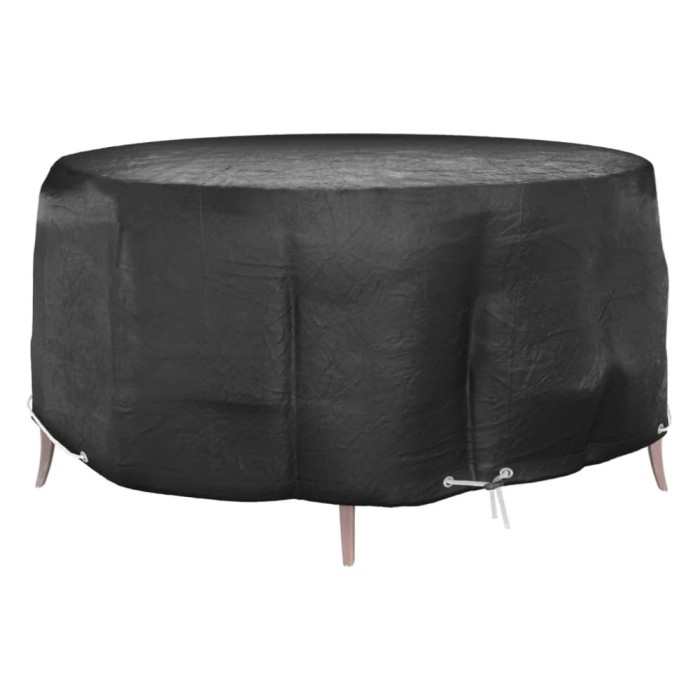 vidaXL Husă mobilier de grădină, 10 ocheți, rotund, &Oslash;260x90 cm 319303