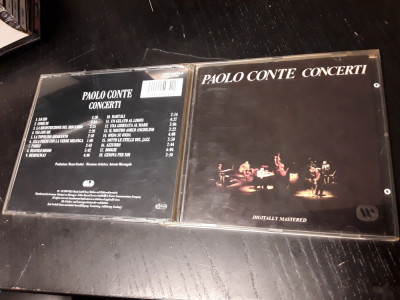 [CDA] Paolo Conte - Concerti - cd audio original foto