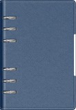 Agenda organizer B6 cu 6 inele albastru inchis
