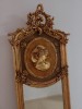 Oglinda in stil francez de dimensiuni impresionante, rama structura din lemn