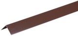 Lista colt din aluminiu maro Strend Pro 1500x40x0,8 mm